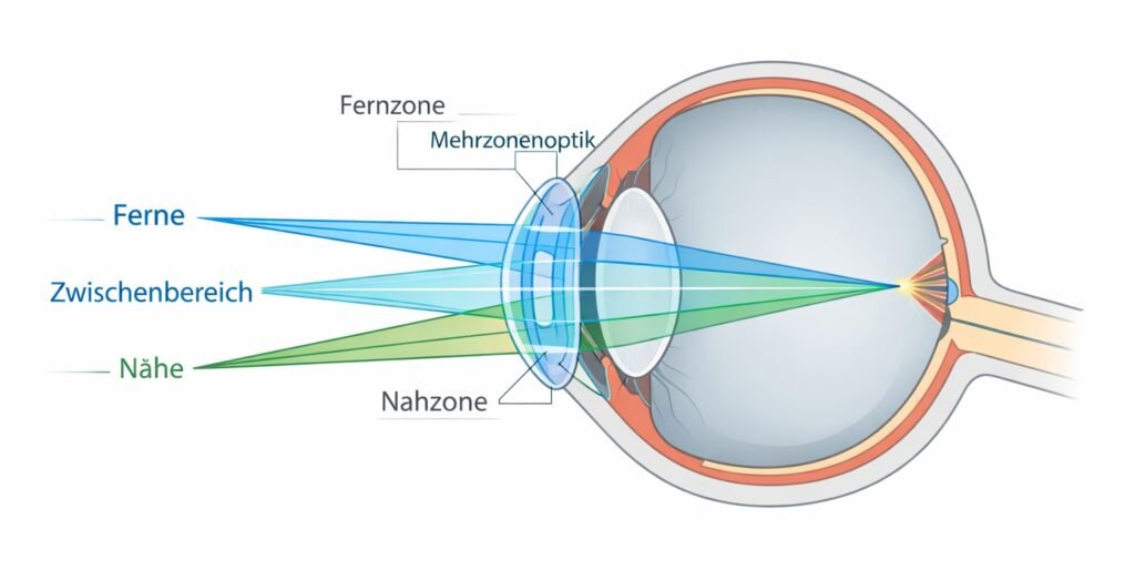 Multifokale Kontaktlinsen erklärt