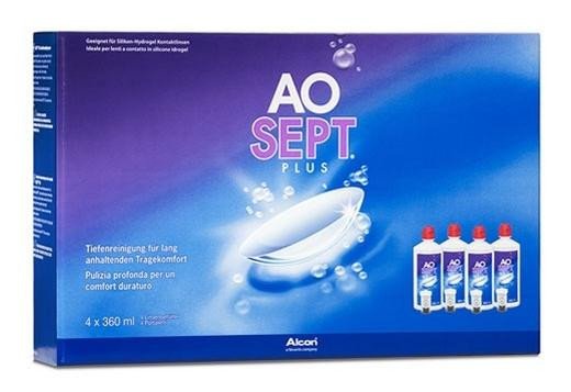 AO SEPT PLUS 4 x 360 ml